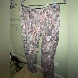 Fashion Nova Size 11 Camouflage Cargo Pants